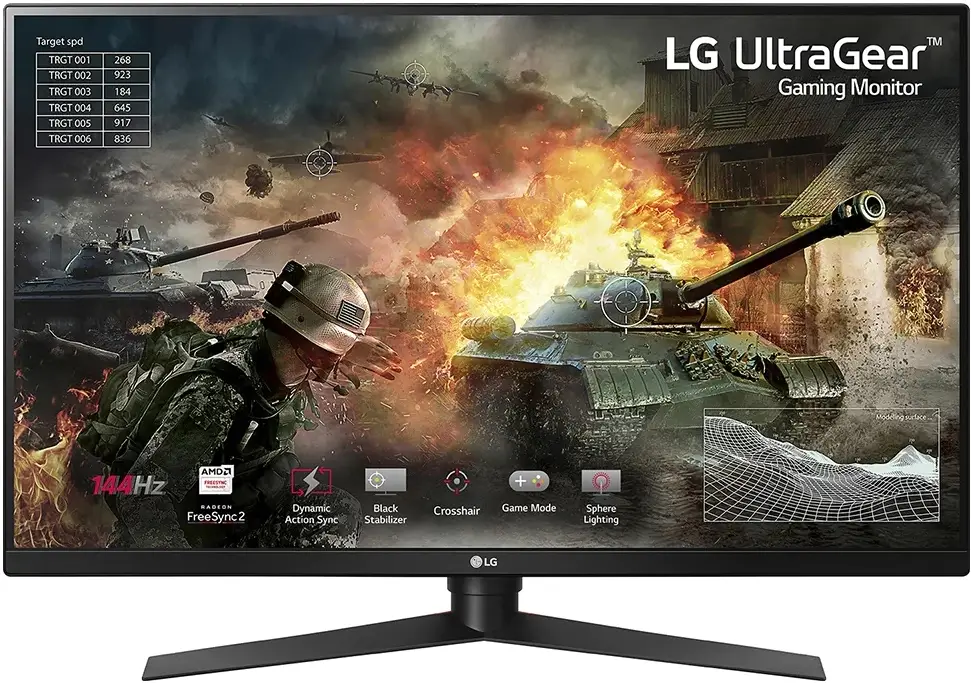 lg 32GK850F-B monitor wyglad